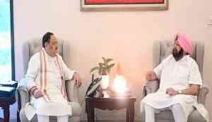Former Punjab CM Amarinder Singh to join BJP today, meets JP Nadda