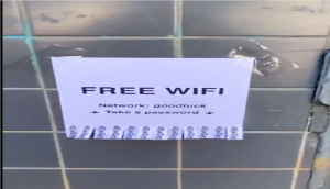 Hilarious! Want free WiFi? Check this viral video