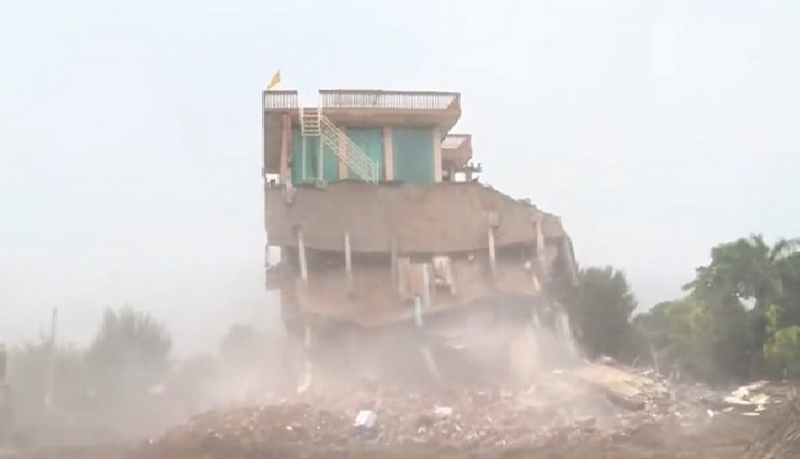 Haryana: Gangster Sube Singh Gujjar's illegally built house demolished in Manesar