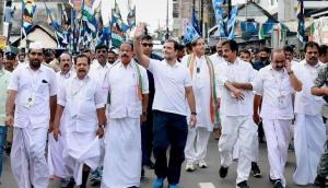 Congress leader Rahul Gandhi resumes 'Bharat Jodo Yatra' on 18th day in Thrissur in Kerala