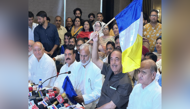 Ghulam Nabi Azad announces his new outfit 'Democratic Azad Party' ahead of J-K polls