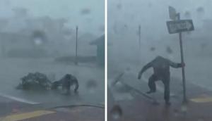 Hurricane Ian: Visuals show reporter getting swept away, sharks swimming in streets [Watch]