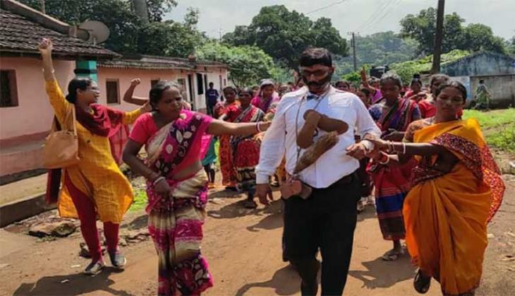 Jharkhand shocker: Angry villagers blacken teacher’s face for showing porn to girls