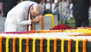 PM Modi pays homage to Mahatama Gandhi, Lal Bahadur Shastri on their birth anniversaries 