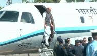 Rajnath Singh reaches Jodhpur to attend induction ceremony of made-in-India Light Combat Helicopter into IAF