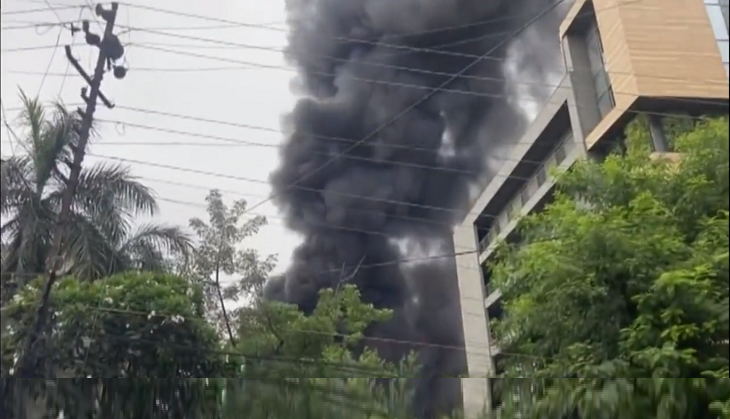 Video: Fire breaks out in Noida plastic factory