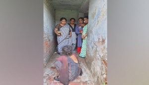 Mentally challenged woman kept chained in dingy room by family for 35 years, rescued