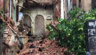 UP: Building collapses in Kanpur due to incessant rains