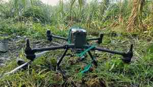 Punjab: This Pakistani drone shot down in Gurdaspur around 4 am, massive search operation on
