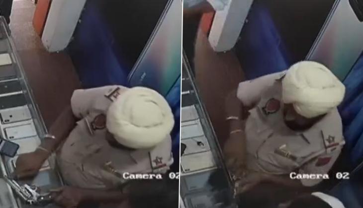 Video: Careless Punjab cop pulls out gun in a shop; 'accidentally' presses trigger, one hurt