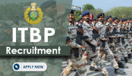 ITBP HCM recruitment 2022: Apply for 180+ Constable posts, 10th pass eligible