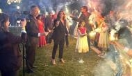 US Vice President Kamala Harris celebrates Diwali with Bollywood music[WATCH]