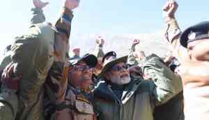 PM Modi joins sing-along with soldiers in Kargil on Diwali [Watch]