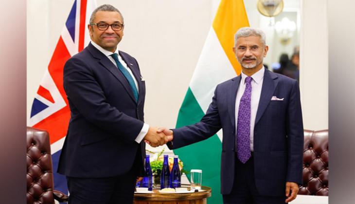 S Jaishankar discusses bilateral relations, Ukraine conflict with UK Foreign Secretary