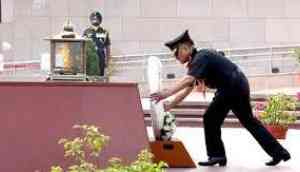 CDS Anil Chauhan lays wreath at National War Memorial on Infantry Day