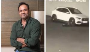 Filmmaker Kamal Mishra rams wife with car after she accuses him of cheating [VIDEO]
