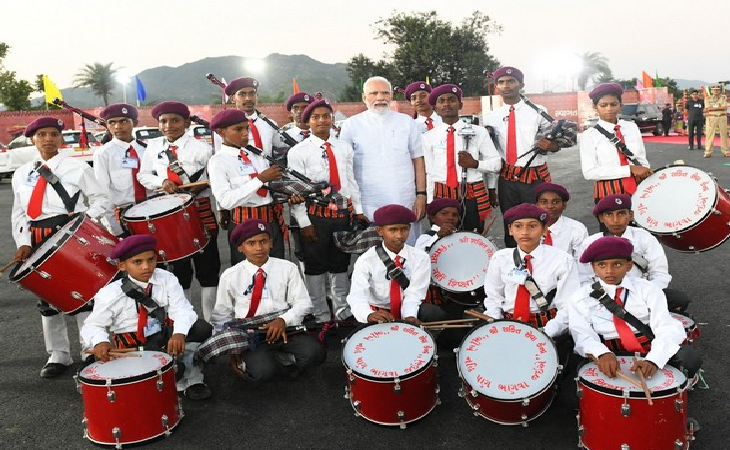 Tribal children music band to perform in presence of PM Narendra Modi on Rashtriya Ekta Diwas in Kevadia