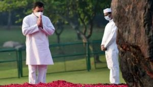 Rahul Gandhi pays tribute to his grandmother Indira Gandhi on her death anniversary