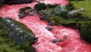 Peru's red river stuns netizens after its video goes viral [WATCH]