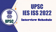 UPSC IES/ISS 2022 interview schedule out; details here