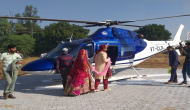 Rajasthan: Groom arranges ‘helicopter palanquin’ for bride