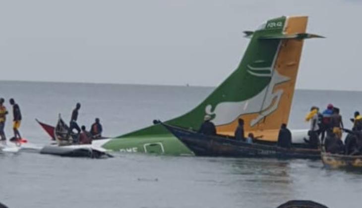 Passenger plane crashes into Tanzania's Lake Victoria; watch rescue operation