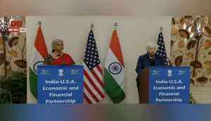 Nirmala Sitharaman says,'India deeply values its relationship with US as a trusted partner...'