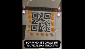 Wait, what? ‘QR code rangoli ….. . Jethalal’ [WATCH]