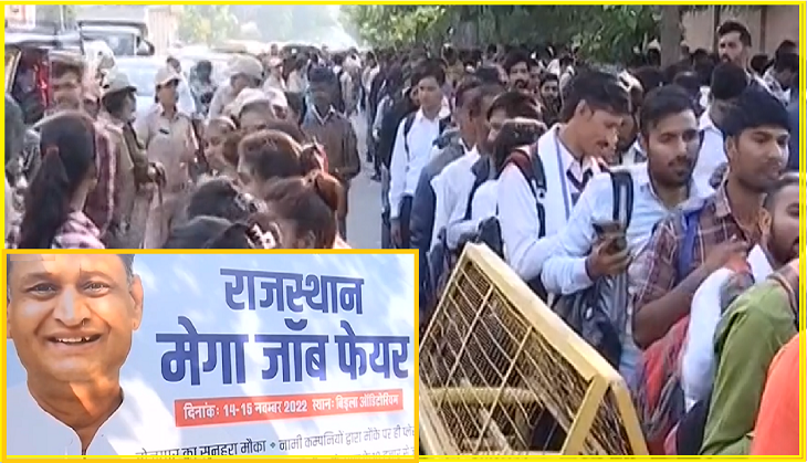 Rajasthan Govt organises Mega Job Fair for unemployed youths in Jaipur