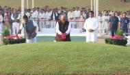Mallikarjun Kharge pays homage to Jawaharlal Nehru on his birth anniversary, Sonia Gandhi pays floral tributes