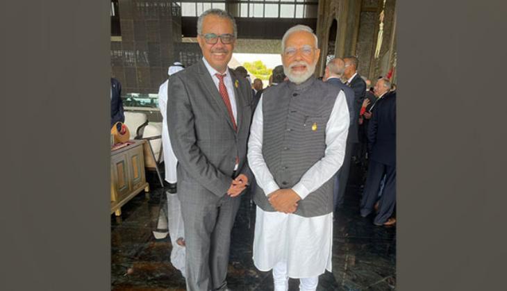 WHO Chief expresses gratitude to PM Modi for collaboration on building global traditional health centre