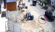 Nearly crushed on road: Girl jumps off speeding autorickshaw to escape molestation [Video]