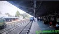 Railway personnel's quick response saves woman from approaching train [Viral Video]