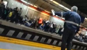 Iranian police open fire on commuters at Tehran metro station [Video]