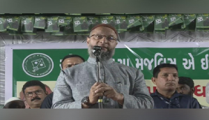 ‘Drunk with power’ counters Asaduddin Owaisi after Amit Shah in Gujarat says ‘rioters taught lesson in 2002’