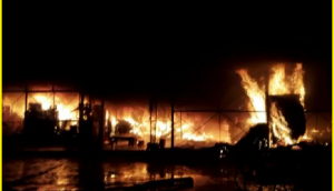 Uttar Pradesh: Fire breaks out at Lucknow's fruit market