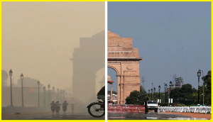 Blanket of smog announces Delhi's winter, as AQI recorded at 'very poor' 315
