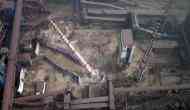 Video: 110 m tall chimney of Tata Steel plant demolished in 11 seconds