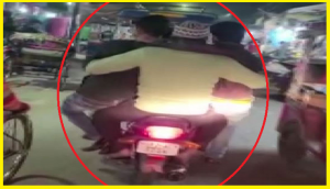 ‘EK PE PANCH’: Watch man drives bike with four passengers; what happened next?
