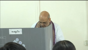 Gujarat polls: Amit Shah casts vote in Ahmedabad, urges first-time voters to participate in elections