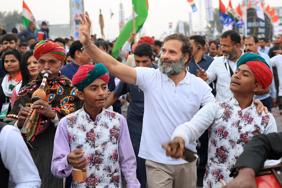 Rajasthan: Congress Bharat Jodo Yatra resumes from Khel Sankul Jhalawar