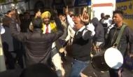 MCD poll results: Celebrations at AAP office after trends show party crossing halfway mark