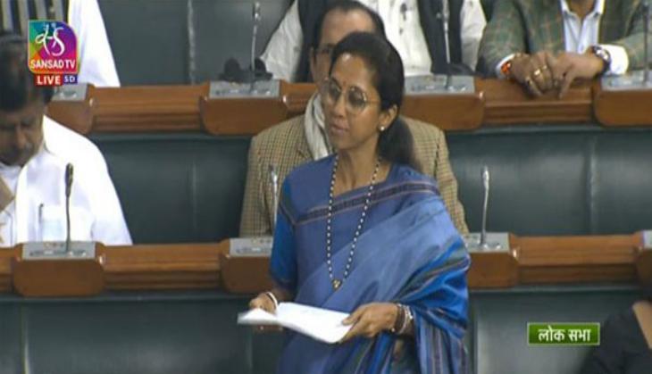 Supriya Sule slams Karnataka CM in Lok Sabha over border issue with Maharashtra