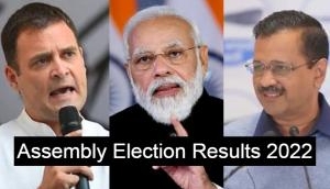 BJP all set to sweep Gujarat; Himachal witnesses tough fight between BJP and Congress