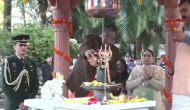 President Murmu performs rudrabhishek at Uttarakhand Raj Bhavan temple
