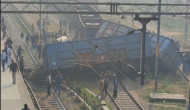 UP: Two loaded wagons of goods train derail in Moradabad