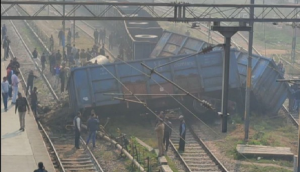 UP: Two loaded wagons of goods train derail in Moradabad