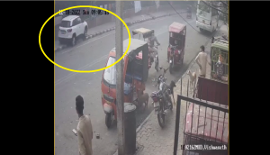 Watch: 3 kids run over by speeding car in Delhi, 1 critical