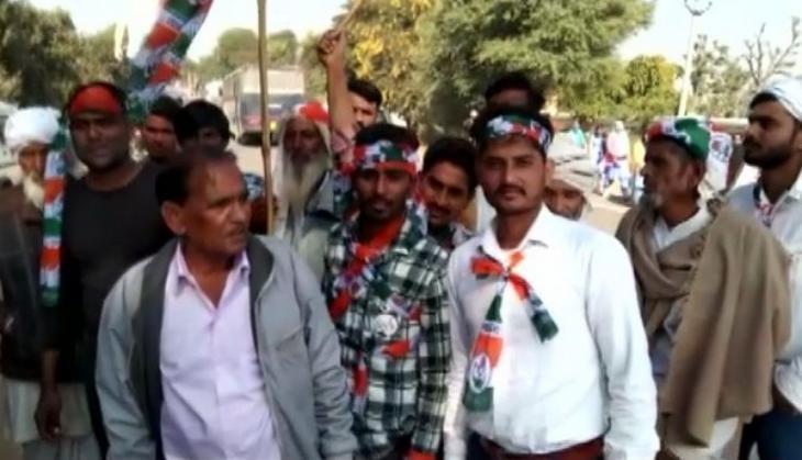 Rajasthan Farmers Protest During Bharat Jodo Yatra Demand Loan Waivers Catch News 7642