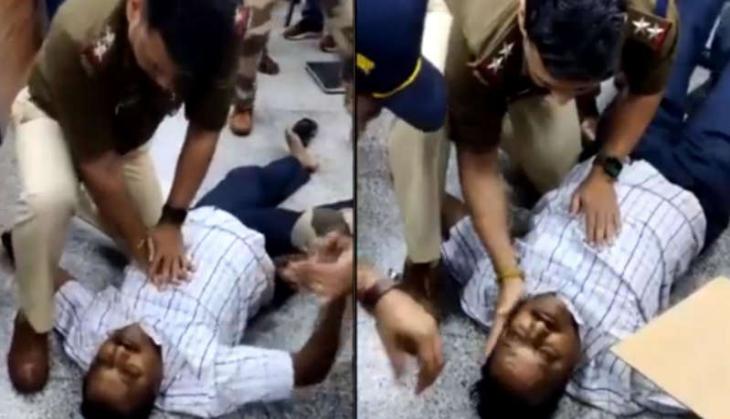 CISF personnel performs CPR to save flier's life at Ahmedabad airport [WATCH]